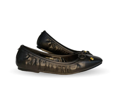 Zapato Casual tipo Flats de moda Dva 22633 Negro para mujer