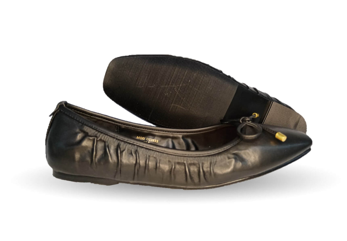 Zapato Casual tipo Flats de moda Dva 22633 Negro para mujer