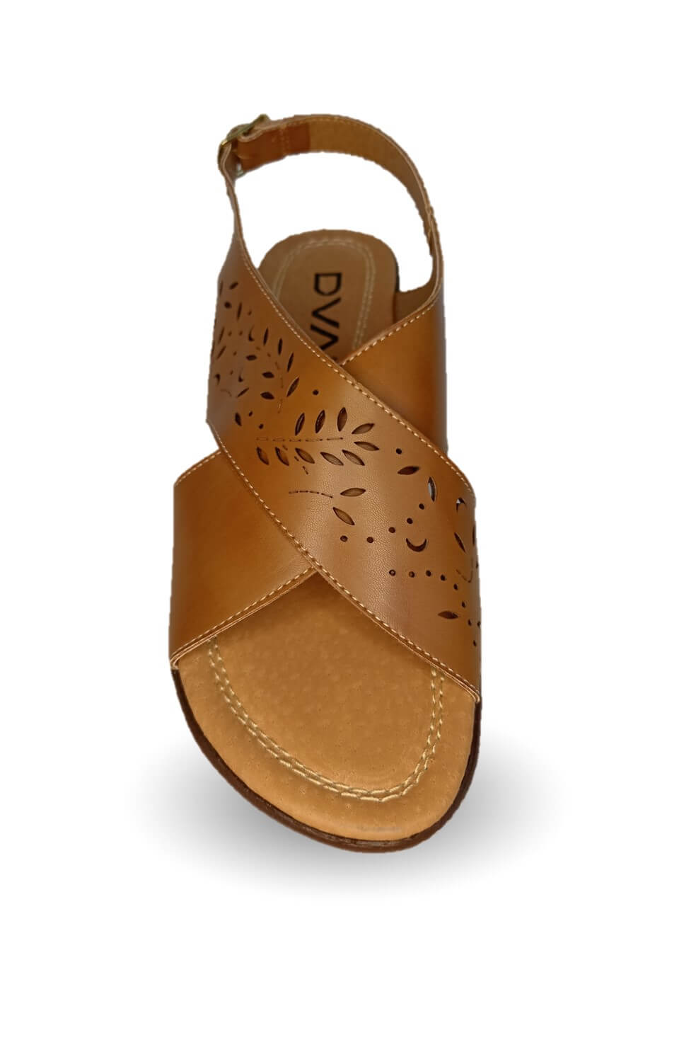 Sandalia con cuña mediana Dva 4702 Topo para mujer