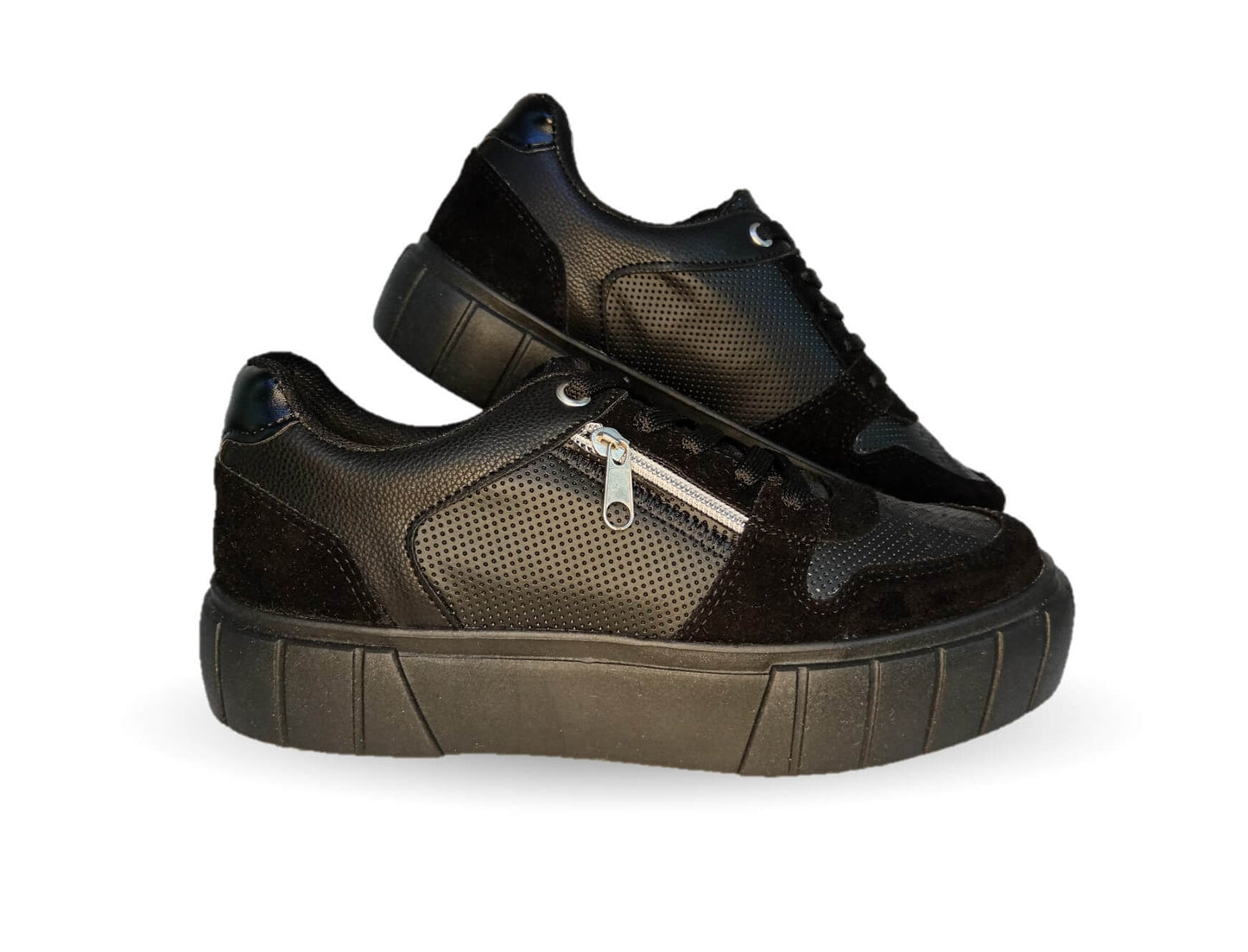 Tenis Urbano Dva 9002 Negro/Negro para mujer