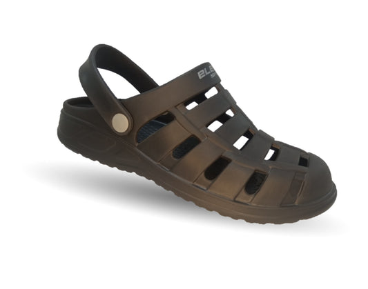 Sandalia Elega SV044 Negro/Gris para hombre