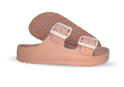 Sandalia Elega SV054 Palo de Rosa/Blanco para niña y mujer