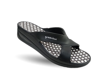 Sandalia con plataforma Elega SV069 Negro para mujer
