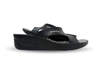 Sandalia con plataforma Elega SV069 Negro para mujer
