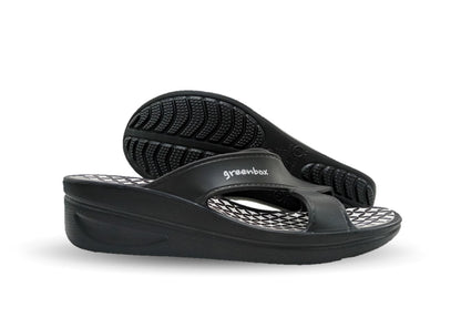 Sandalia con plataforma Elega SV069 Negro para mujer