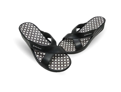 Sandalia con plataforma Elega SV069 Negro para mujer