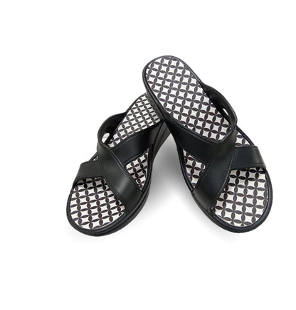 Sandalia con plataforma Elega SV069 Negro para mujer