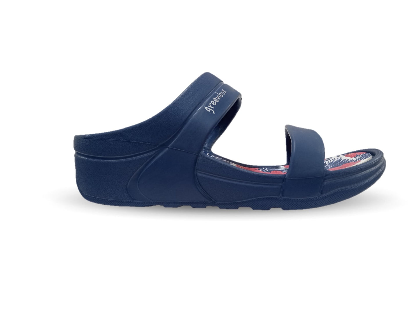 Sandalia con plataforma Elega SV070 Azul Marino para mujer