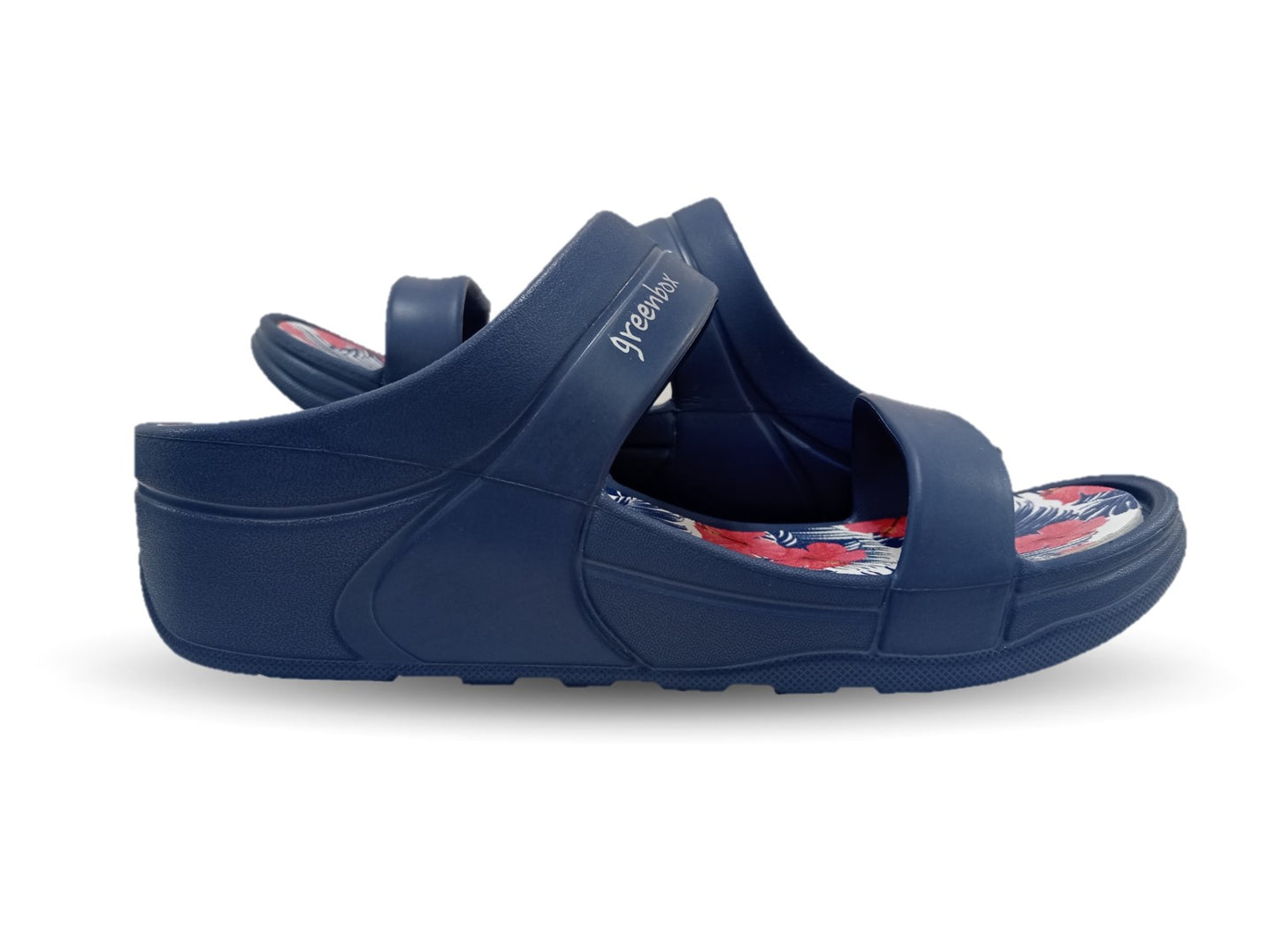 Sandalia con plataforma Elega SV070 Azul Marino para mujer