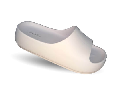 Sandalia con plataforma Elega 78 Blanco para mujer
