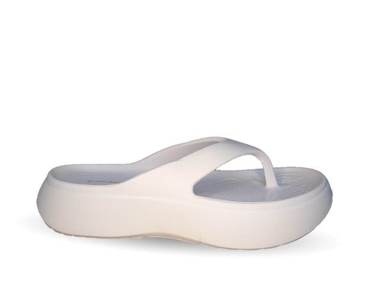 Sandalia con plataforma Elega 80 Blanco para mujer