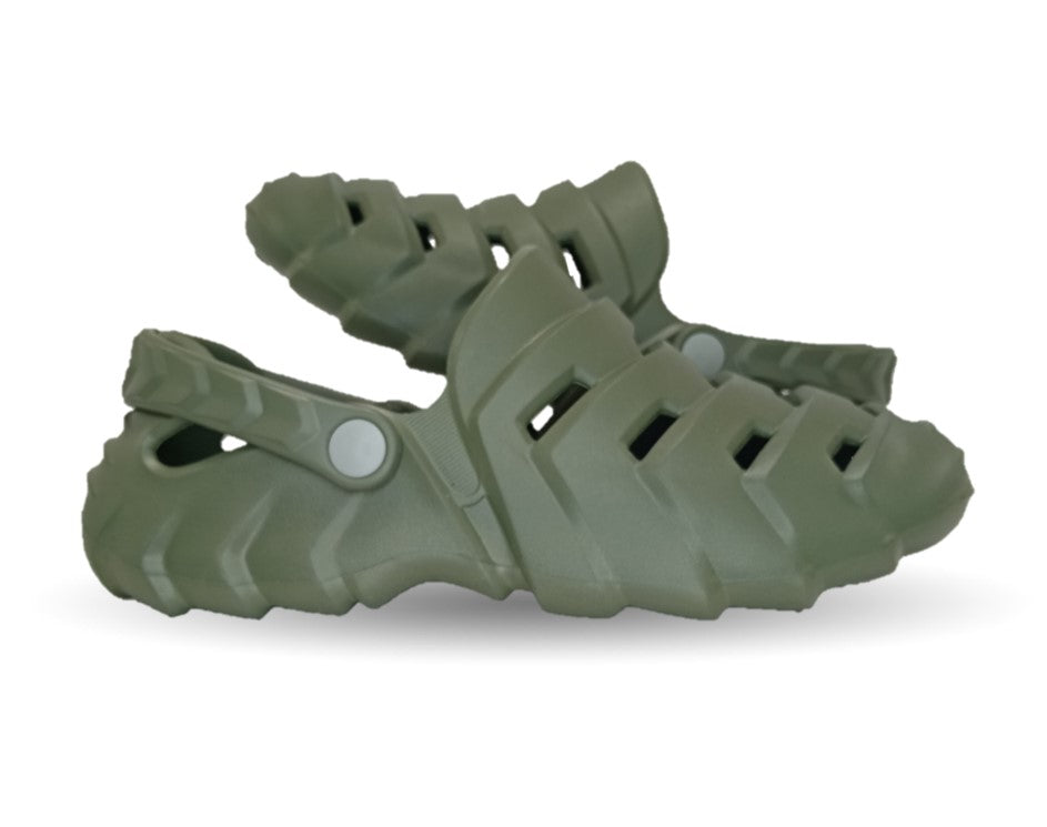 Sandalia Elega SV088 Verde Camuflaje para hombre