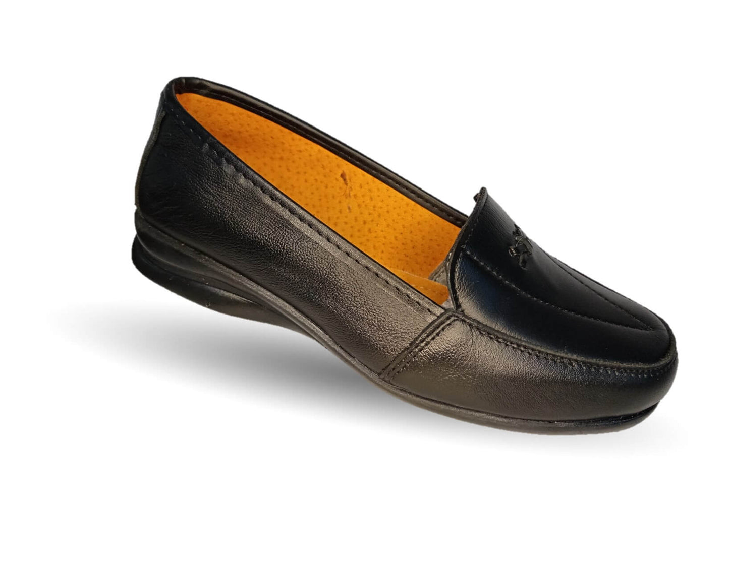 Zapato de Confort de piel Fanny 406 Negro para mujer
