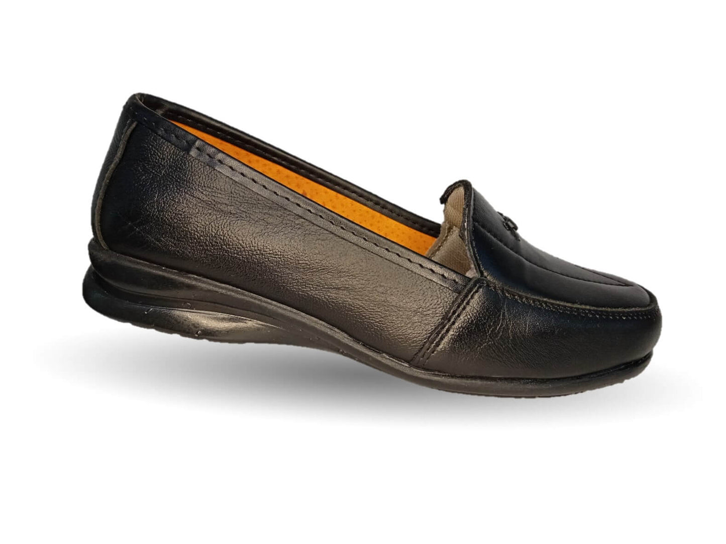Zapato de Confort de piel Fanny 406 Negro para mujer