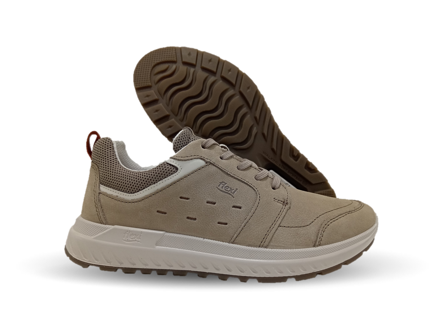 Zapato Casual Outdoor de piel con sistema de mejor agarre Flexi 403020 Arena para hombre