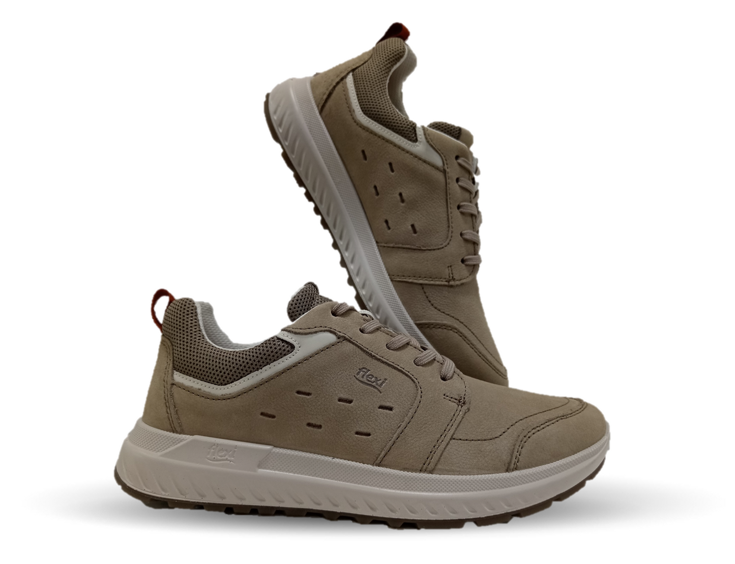 Zapato Casual Outdoor de piel con sistema de mejor agarre Flexi 403020 Arena para hombre