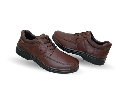 Zapato de Confort de piel con sistema Walking Soft Flexi 404801 Oporto para hombre