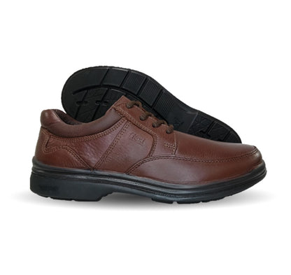 Zapato de Confort de piel con sistema Walking Soft Flexi 404801 Oporto para hombre