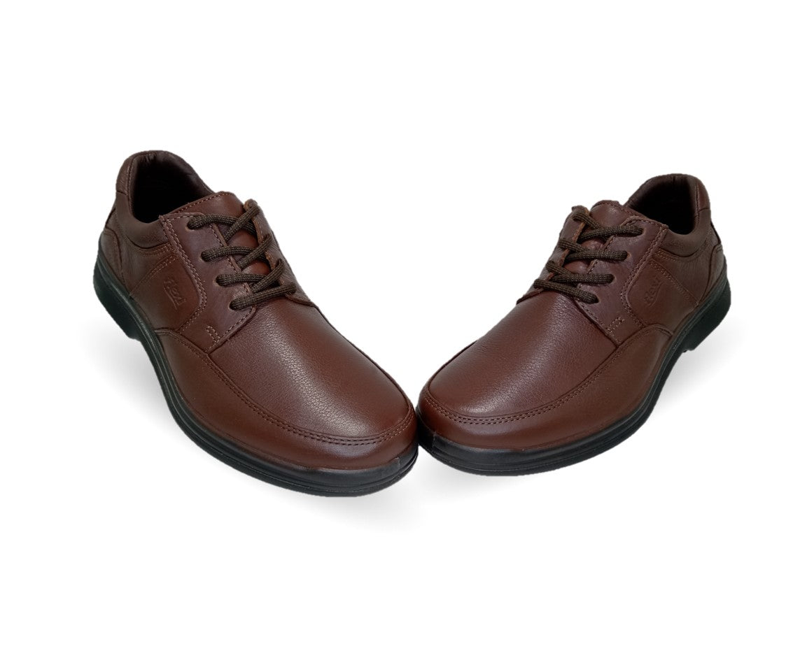 Zapato de Confort de piel con sistema Walking Soft Flexi 404801 Oporto para hombre