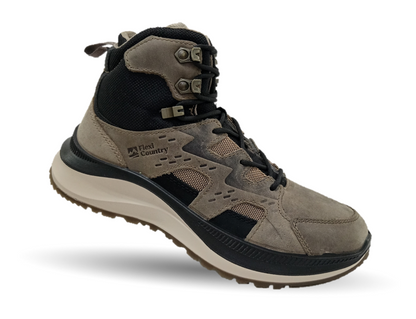 Botín Outdoor de piel Flexi Country 420310 Taupe/Negro para hombre
