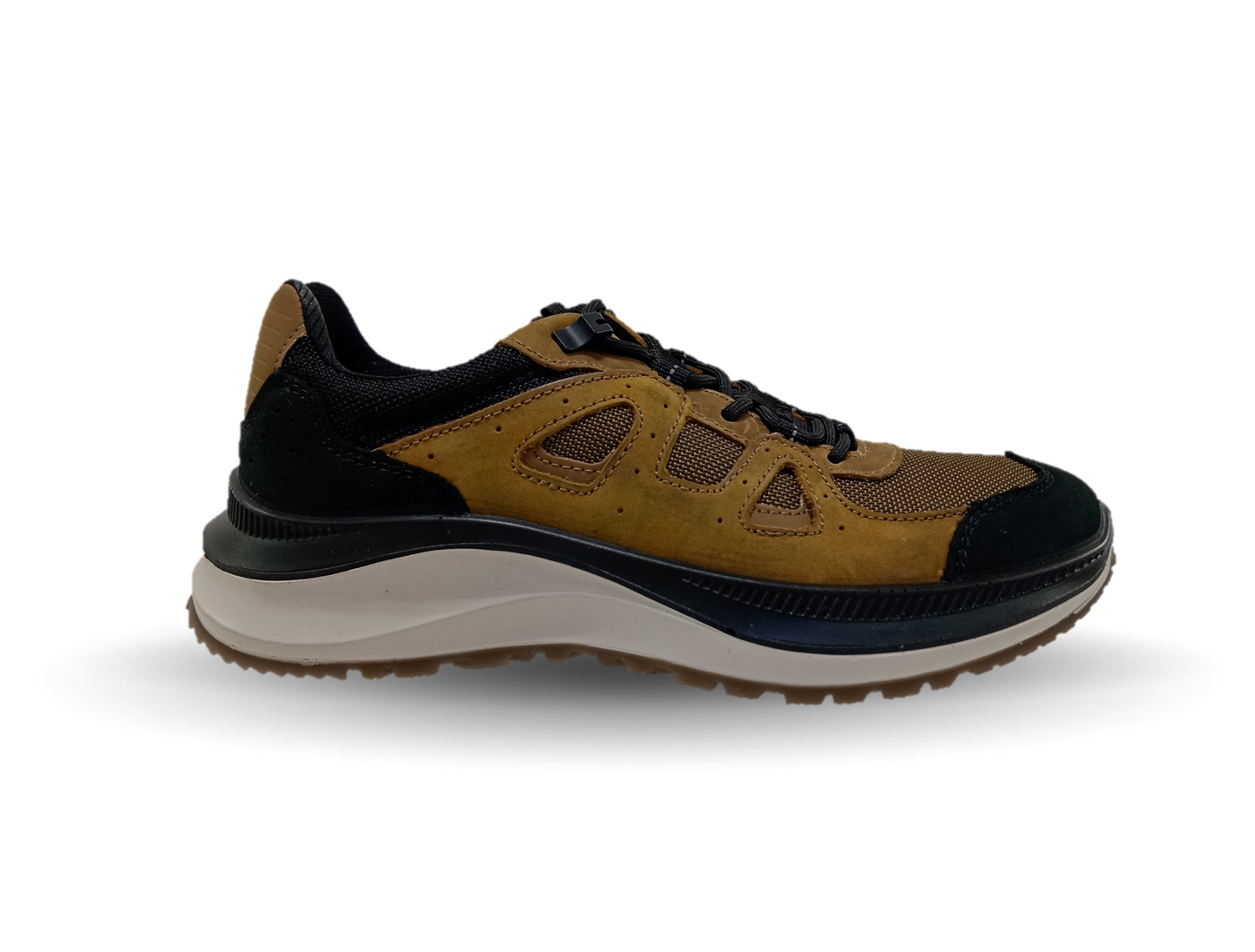 Zapato tipo Sneaker Outdoor de piel Flexi Country 420311 Honey para hombre
