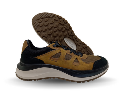 Zapato tipo Sneaker Outdoor de piel Flexi Country 420311 Honey para hombre