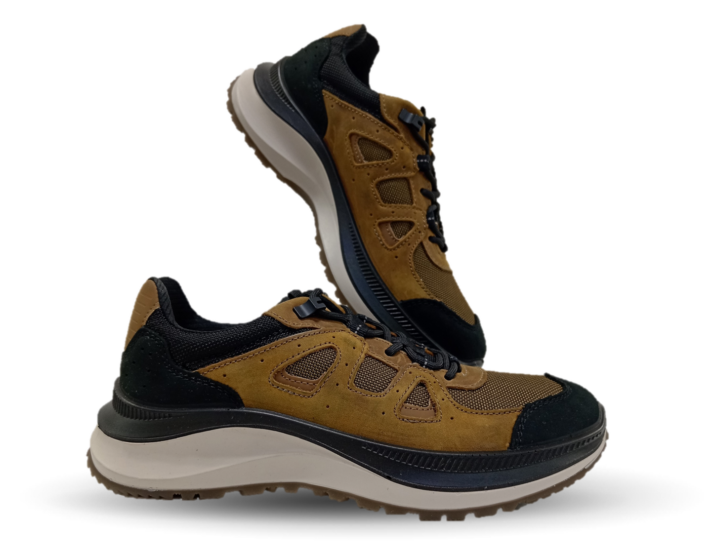 Zapato tipo Sneaker Outdoor de piel Flexi Country 420311 Honey para hombre