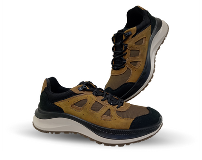 Zapato tipo Sneaker Outdoor de piel Flexi Country 420311 Honey para hombre