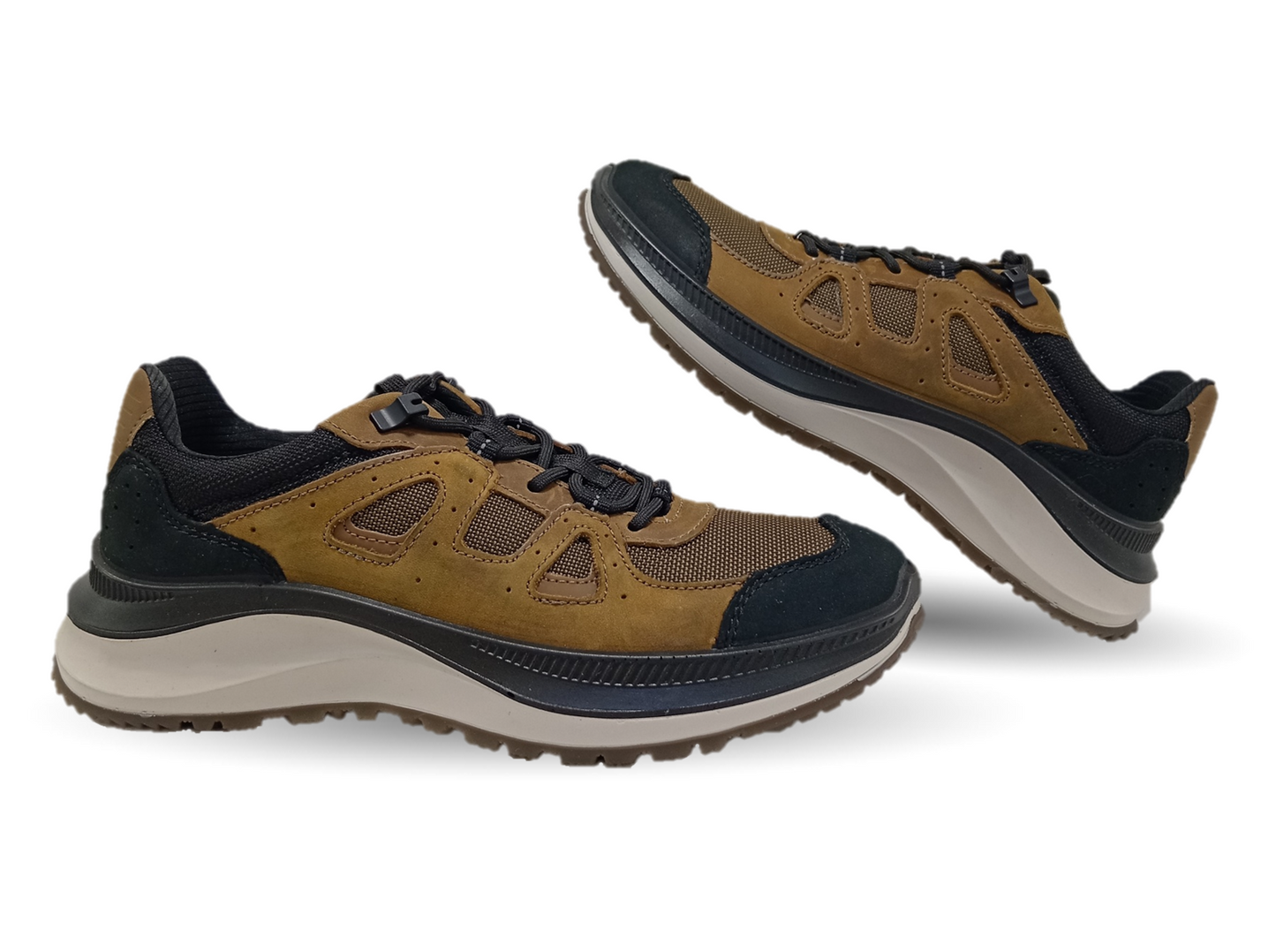 Zapato tipo Sneaker Outdoor de piel Flexi Country 420311 Honey para hombre