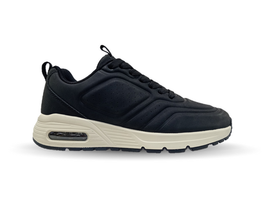 Tenis Urbano con burbuja de aire Flexi 422403 Negro para hombre