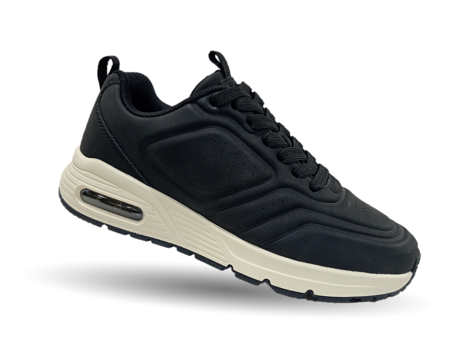 Tenis Urbano con burbuja de aire Flexi 422403 Negro para hombre