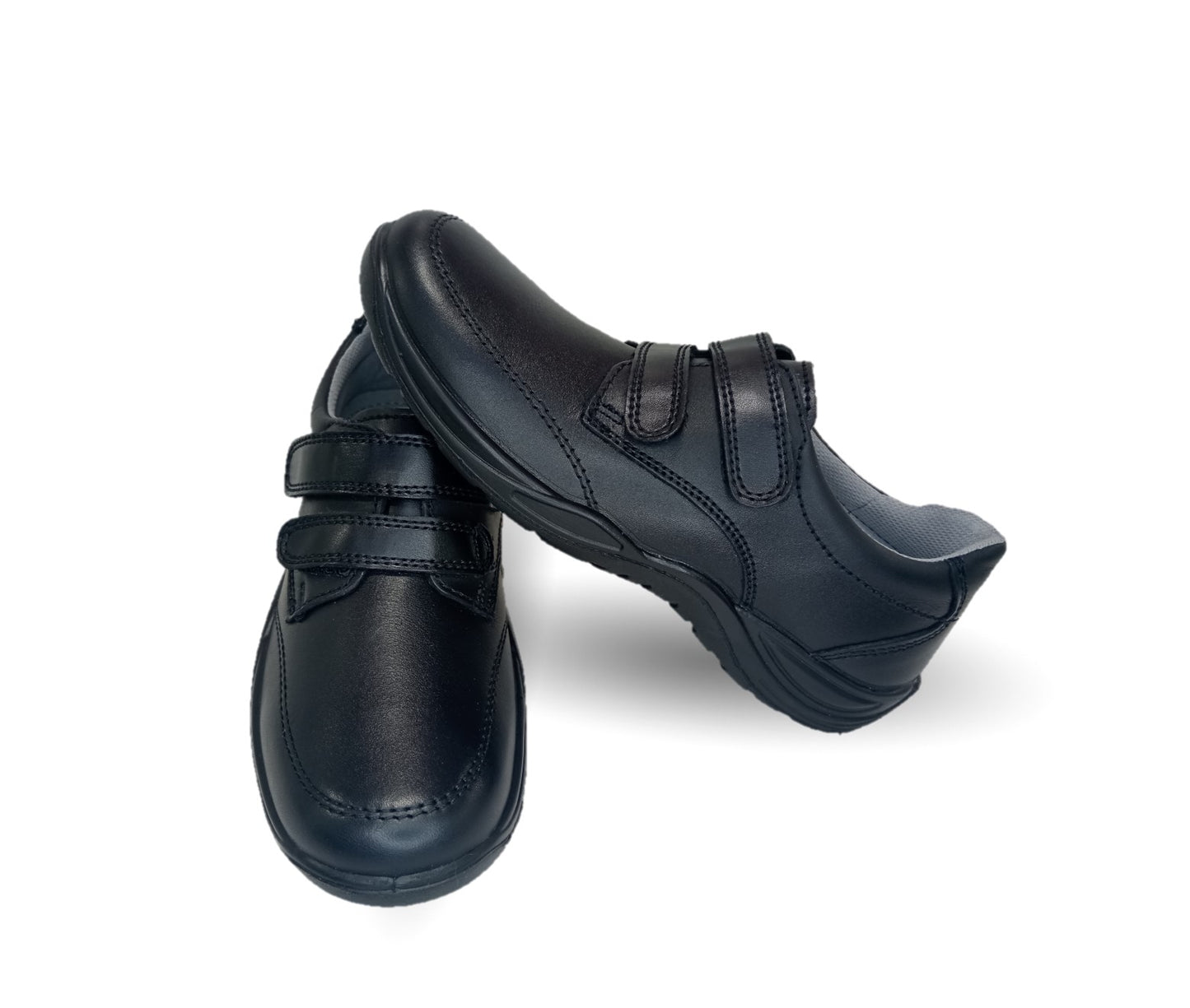 Zapato Escolar y Casual de piel Flexi 59921 Negro para junior y niño
