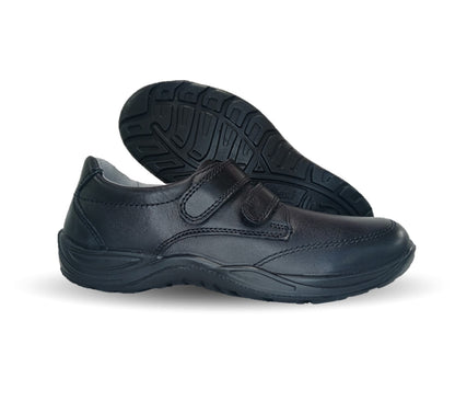 Zapato Escolar y Casual de piel Flexi 59921 Negro para junior y niño