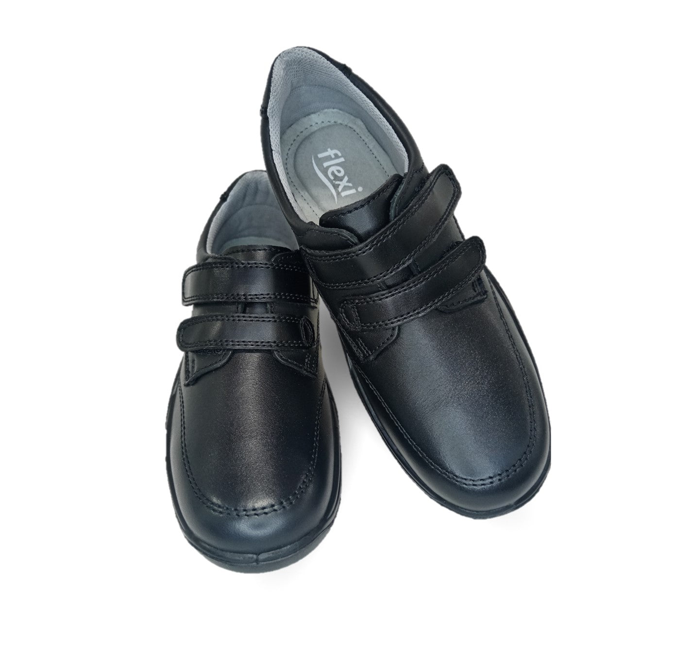 Zapato Escolar y Casual de piel Flexi 59921 Negro para junior y niño