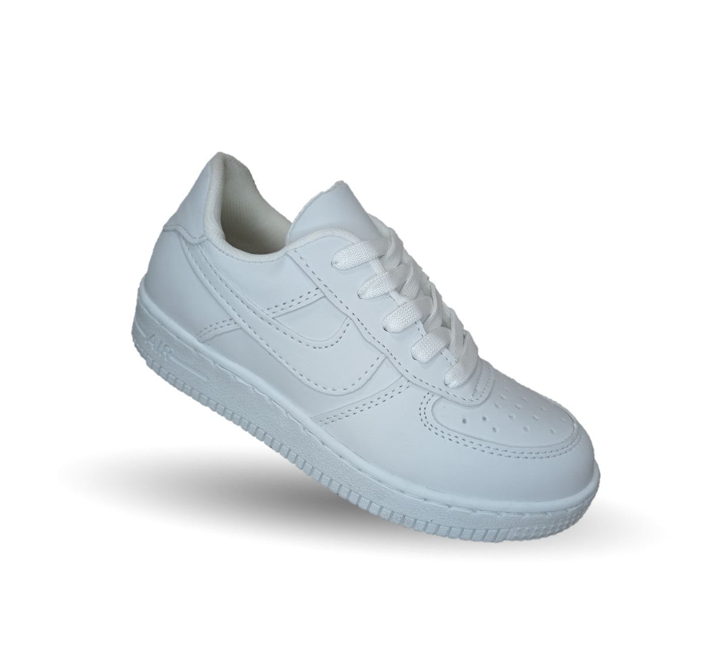 Tenis escolar y Urbano Fridays 900 Blanco/Blanco Unisex para niño y niña