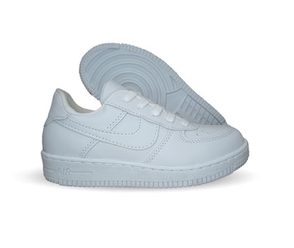 Tenis escolar y Urbano Fridays 900 Blanco/Blanco Unisex para niño y niña