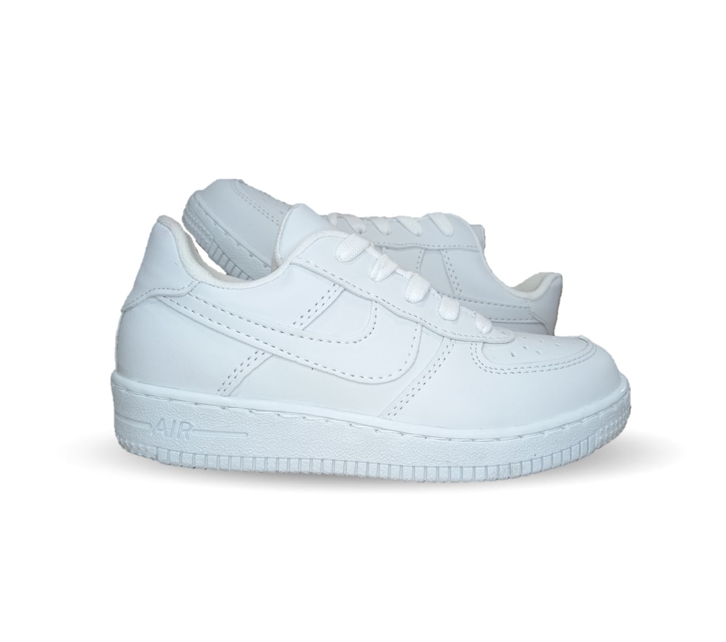 Tenis escolar y Urbano Fridays 900 Blanco/Blanco Unisex para niño y niña