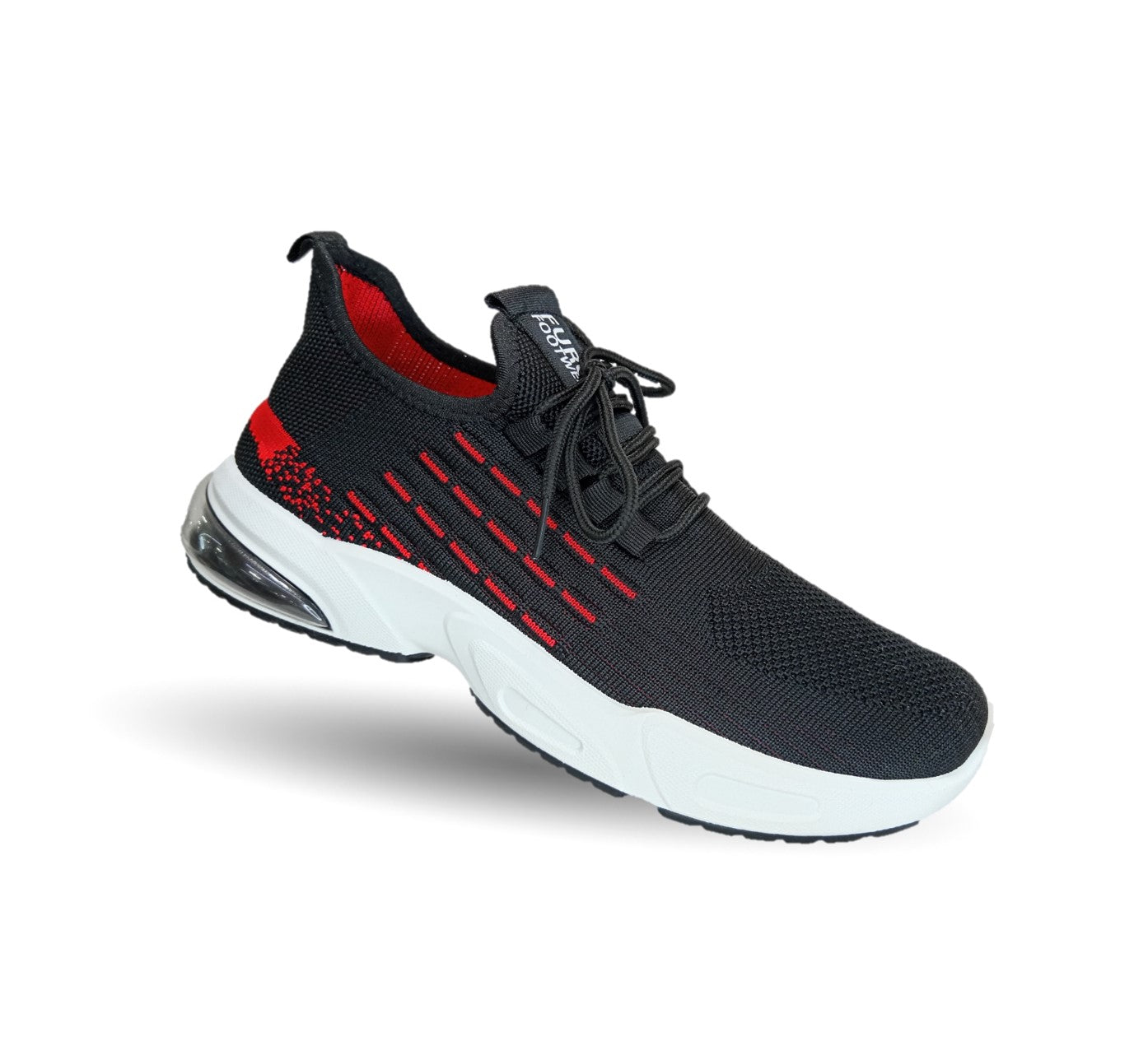 Tenis Deportivo Furor 19965 Negro/Rojo para hombre