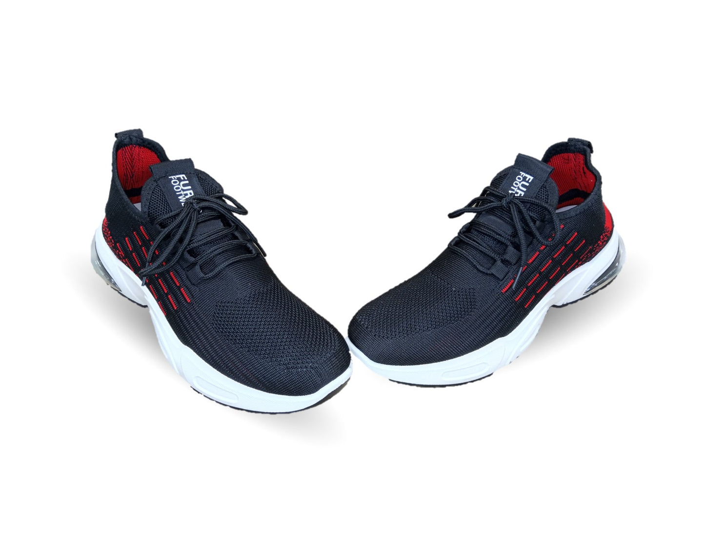 Tenis Deportivo Furor 19965 Negro/Rojo para hombre