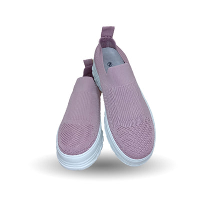 Tenis Urbano de moda con plataforma Furor 25006 Rosa para mujer