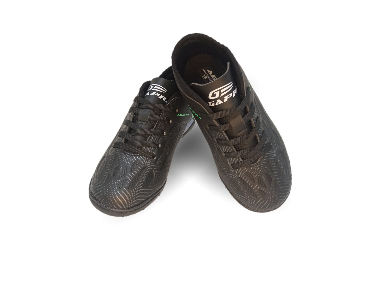 Tenis de Futbol con multitacos Gapra 13 Negro/Rey Unisex para niño y niña