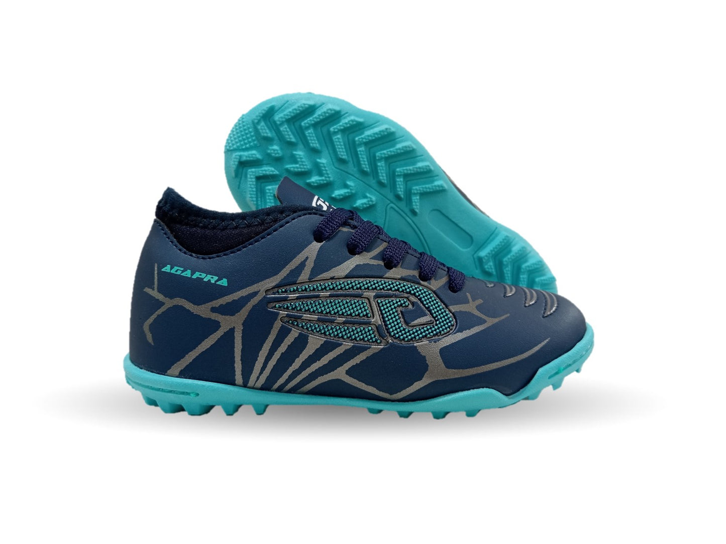 Tenis de Futbol con multitacos Gapra 14 Azul Marino/Oxford Unisex para niño y niña