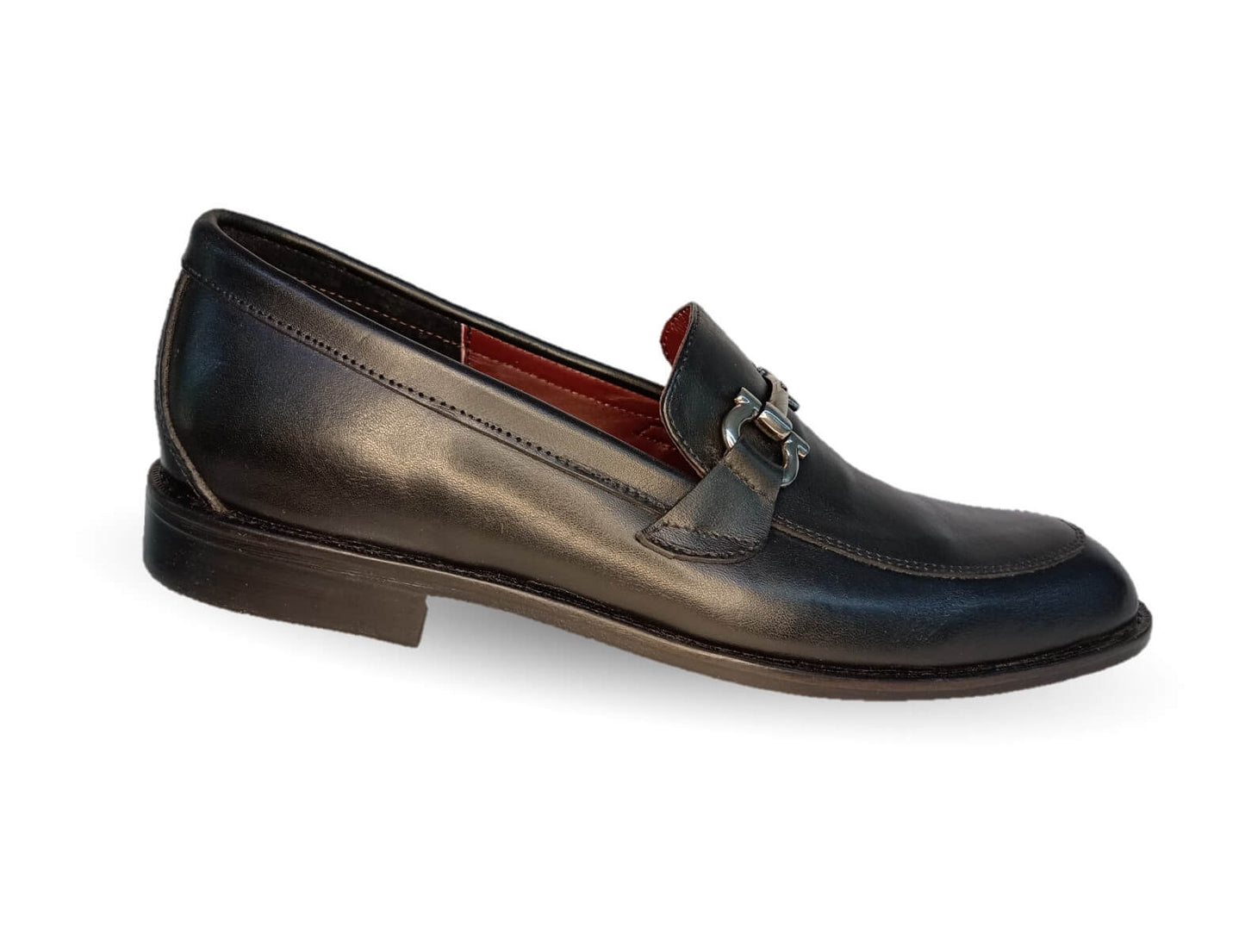 Zapatos de Vestir de piel con suela de cuero Gardel 106 Negro para hombre