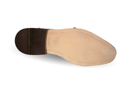 Zapatos de Vestir de piel con suela de cuero Gardel 107 Cogñac para hombre