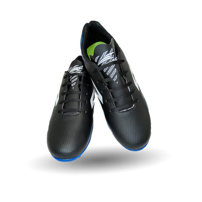 Tenis de Futbol con tachones para césped Gattuso 200  Negro/Azul para hombre