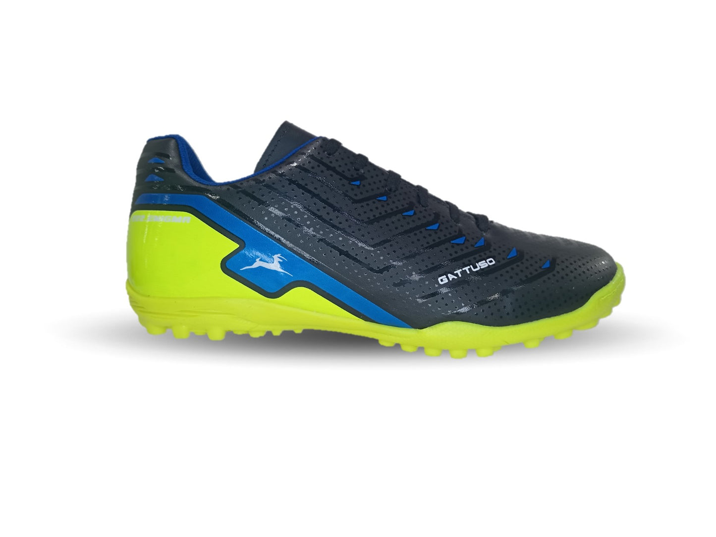 Tenis de Futbol con multitacos Gattuso 222 Negro/Amarillo para hombre