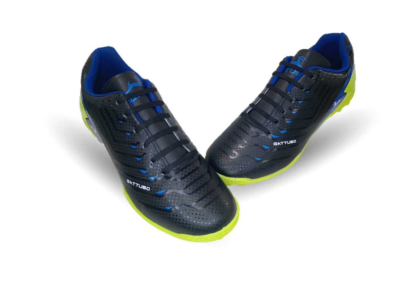 Tenis de Futbol con multitacos Gattuso 222 Negro/Amarillo para hombre