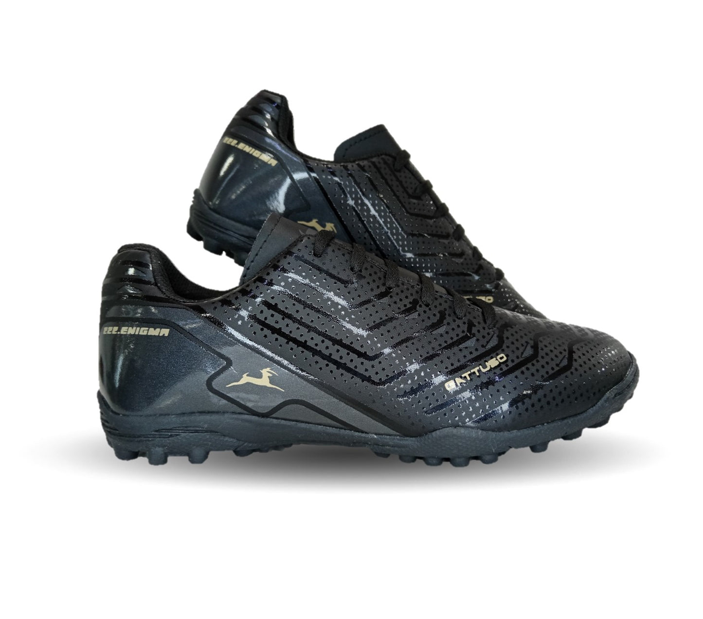 Tenis de Futbol con multitacos Gattuso 222 Negro/Oxford Unisex para hombre y mujer