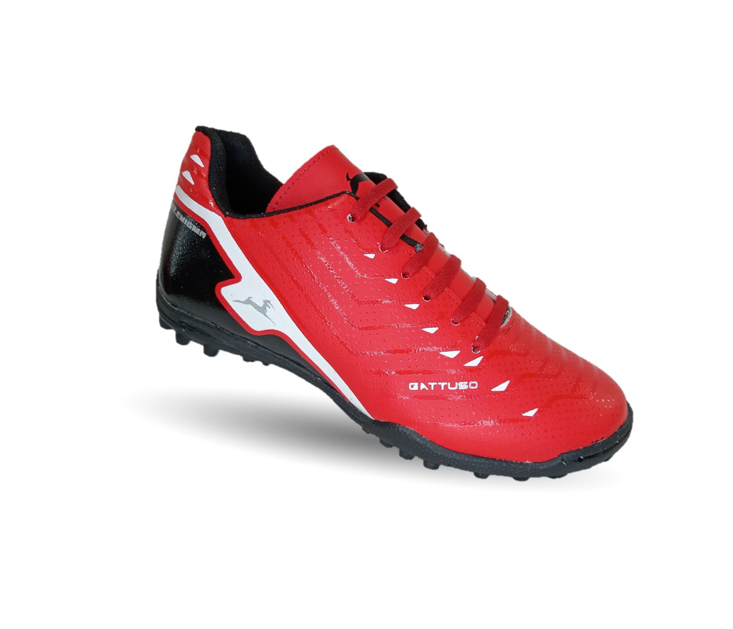 Tenis de Futbol con multitacos Gattuso 222 Rojo/Negro Unisex para hombre y mujer