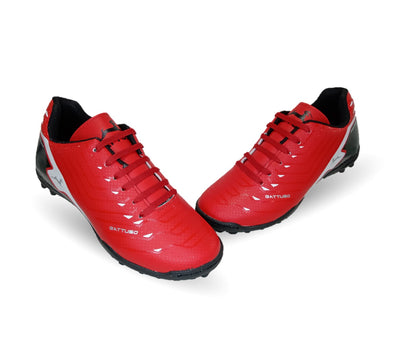 Tenis de Futbol con multitacos Gattuso 222 Rojo/Negro Unisex para hombre y mujer